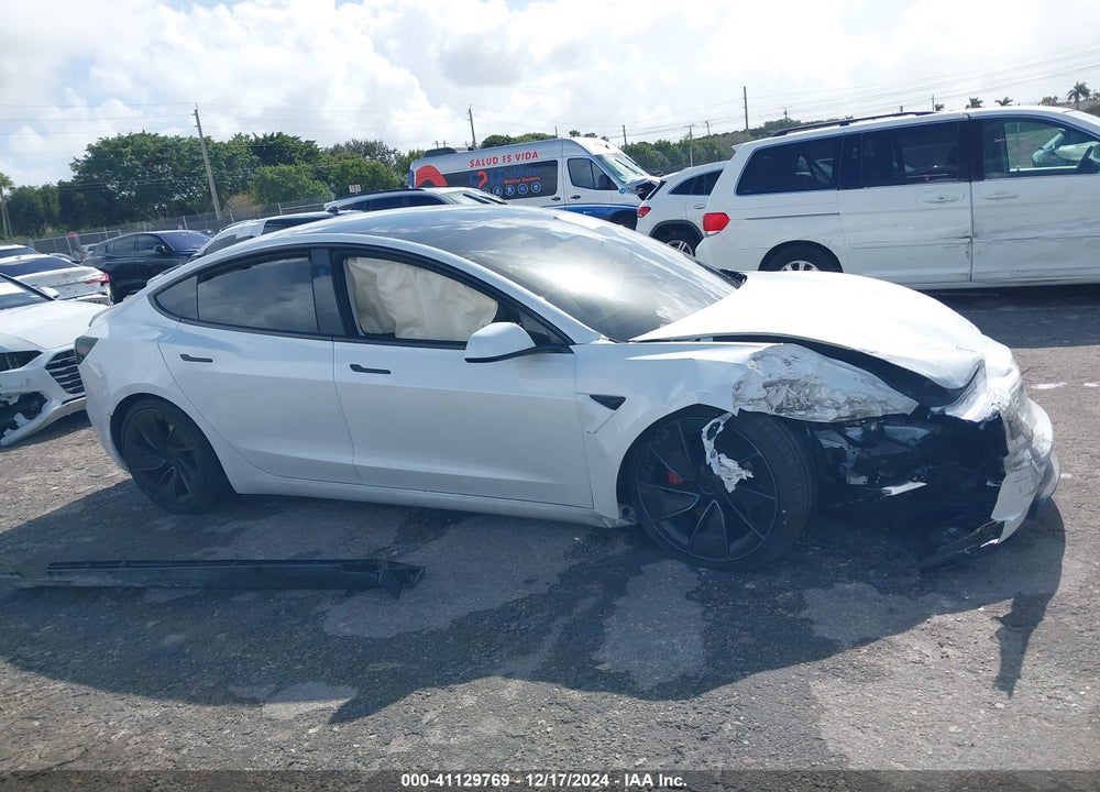 2024 TESLA MODEL 3 PERFORMANCE ALL-WHEEL DRIVE VIN: 5YJ3E1ET7RF801529