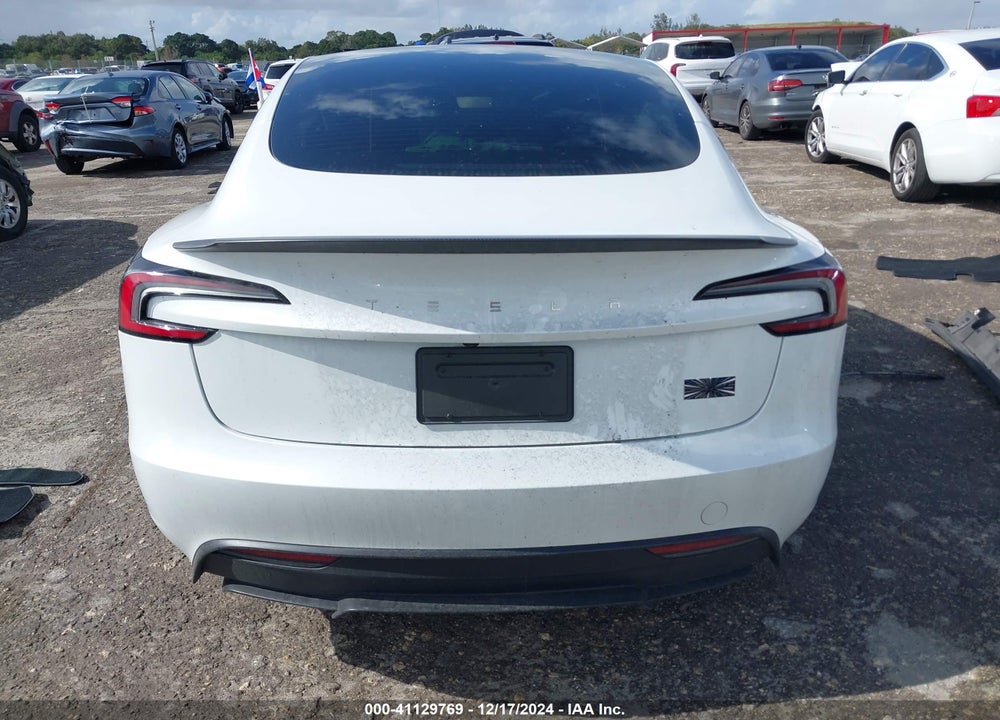 2024 TESLA MODEL 3 PERFORMANCE ALL-WHEEL DRIVE VIN: 5YJ3E1ET7RF801529
