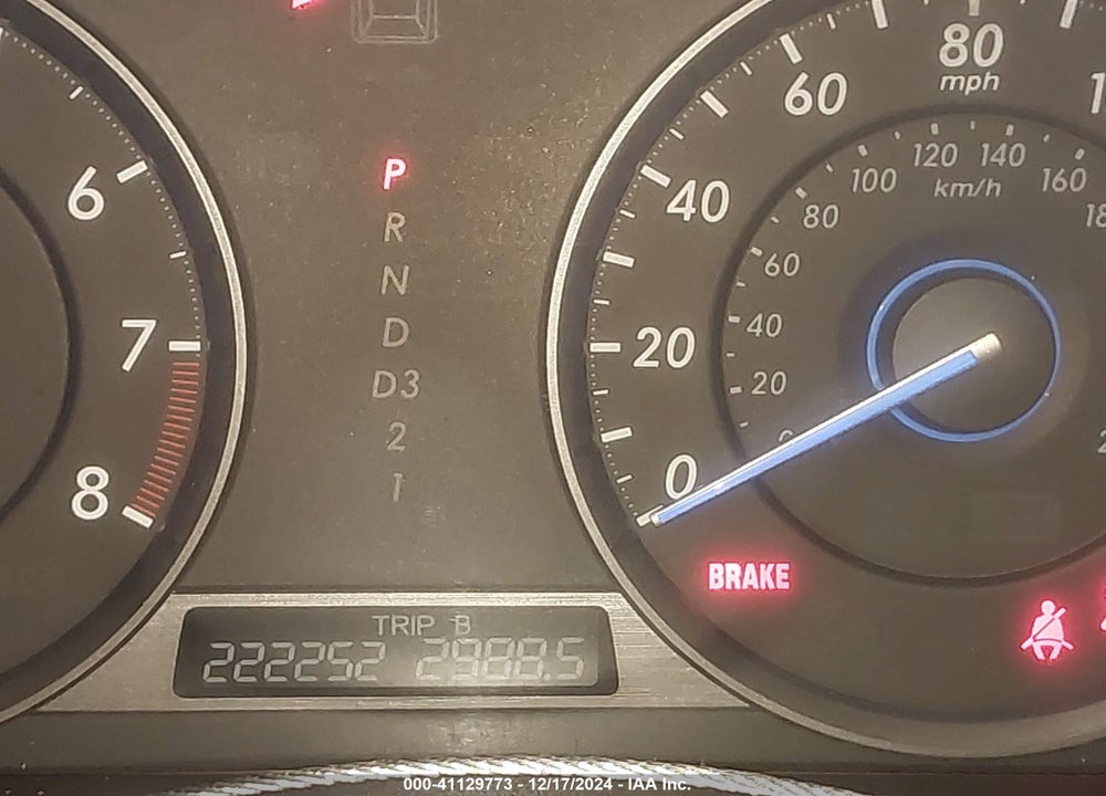 2012 HONDA CROSSTOUR EX VIN: 5J6TF3H3XCL001777