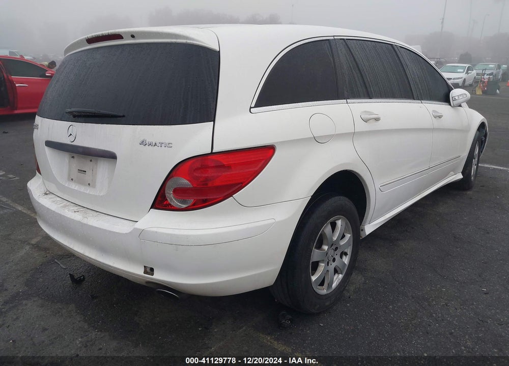 2006 MERCEDES-BENZ R 350 4MATIC VIN: 4JGCB65E66A011985