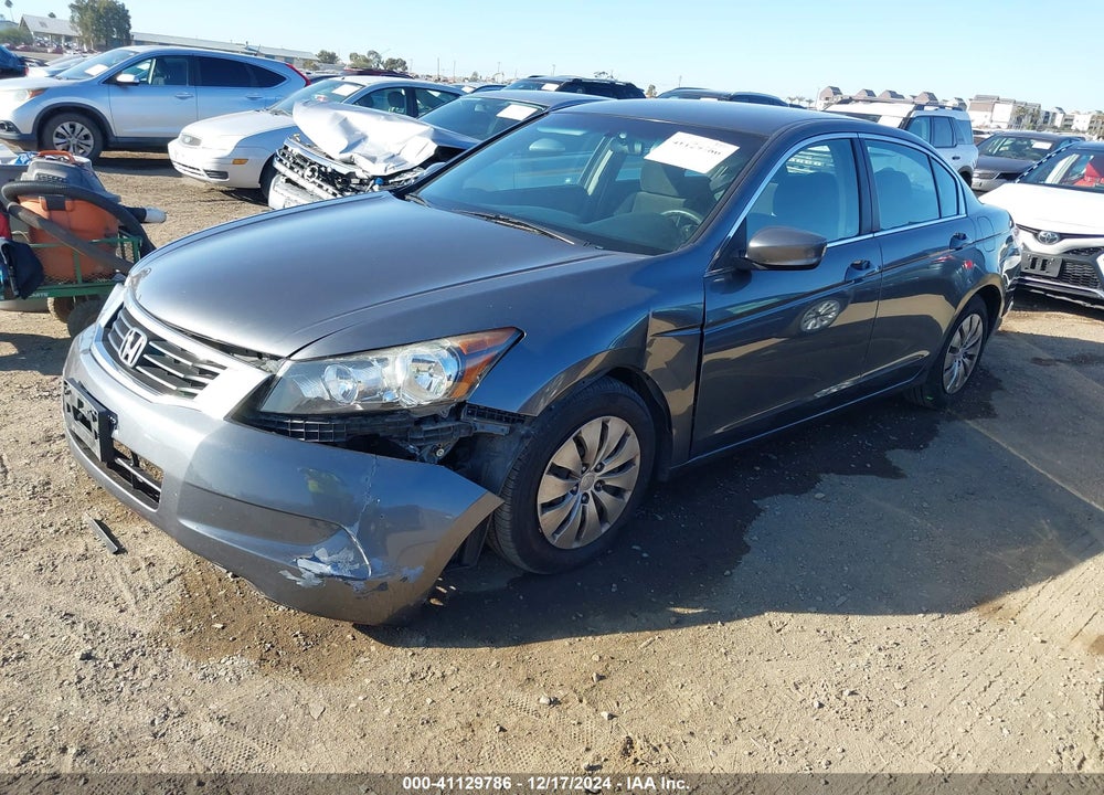 2010 HONDA ACCORD 2.4 LX VIN: 1HGCP2F35AA103756