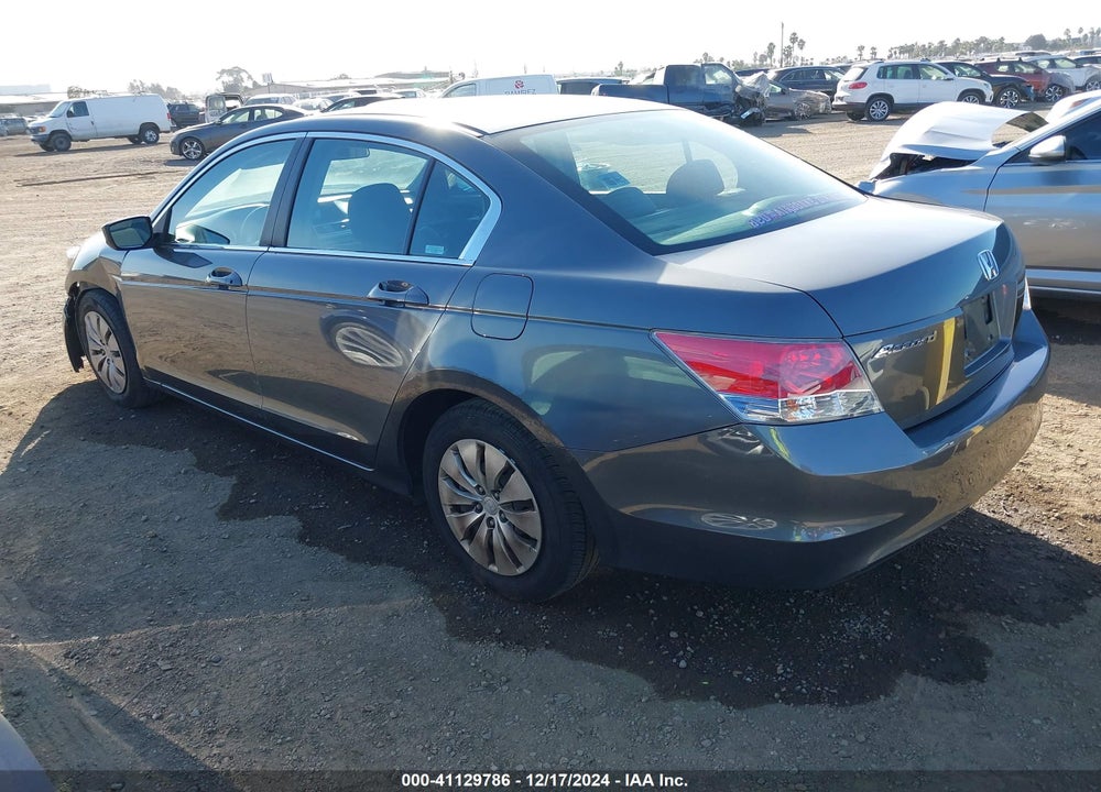 2010 HONDA ACCORD 2.4 LX VIN: 1HGCP2F35AA103756