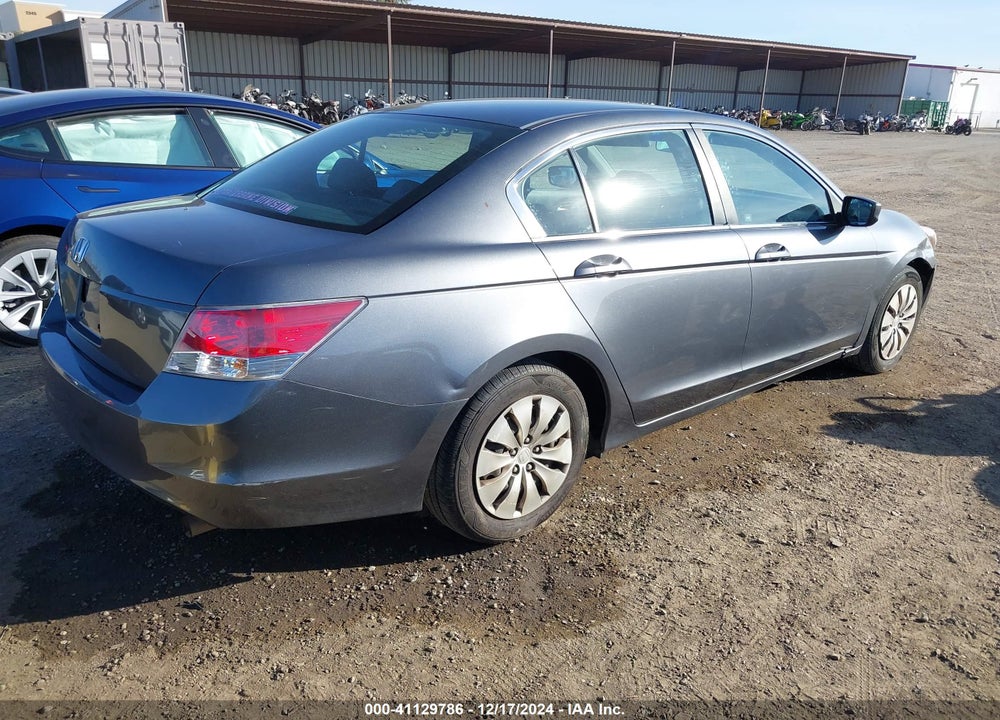 2010 HONDA ACCORD 2.4 LX VIN: 1HGCP2F35AA103756