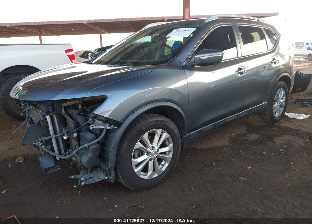2015 NISSAN ROGUE SV VIN: 5N1AT2MT3FC808650