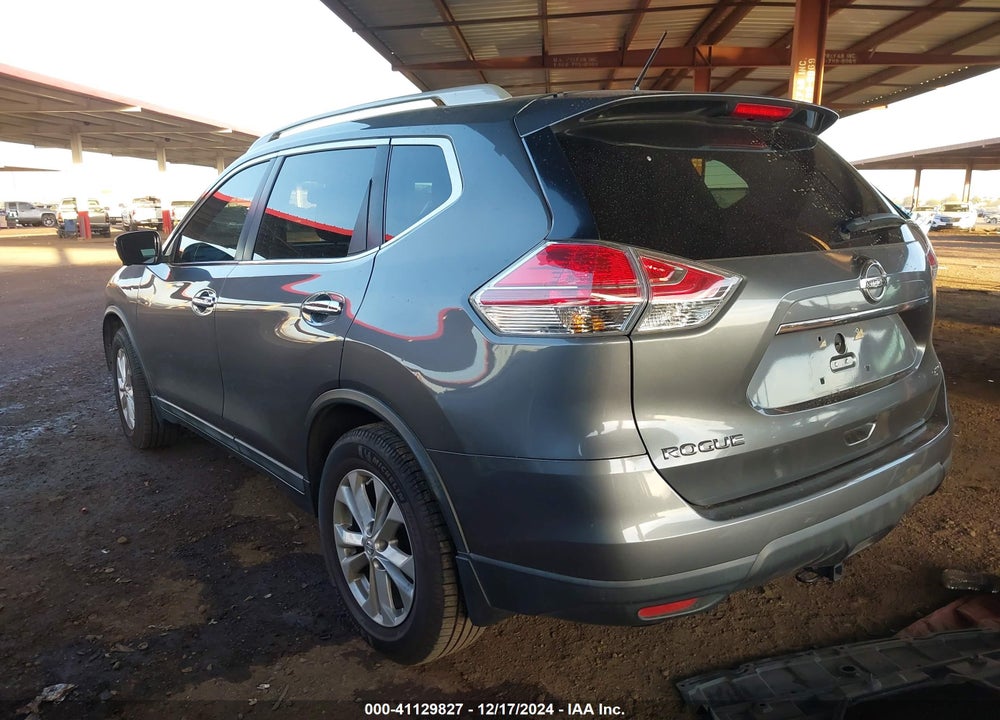 2015 NISSAN ROGUE SV VIN: 5N1AT2MT3FC808650