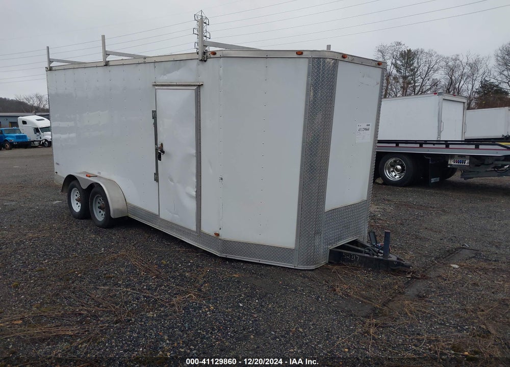 2018 FREEDOM 7X16 UTILITY TRAILER VIN: 5WKBE1623J1052317