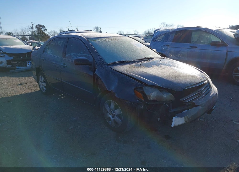2003 TOYOTA COROLLA S VIN: 2T1BR32E13C155305
