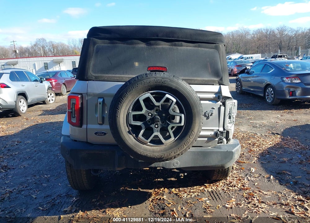 2022 FORD BRONCO OUTER BANKS VIN: 1FMDE5BH3NLB13039