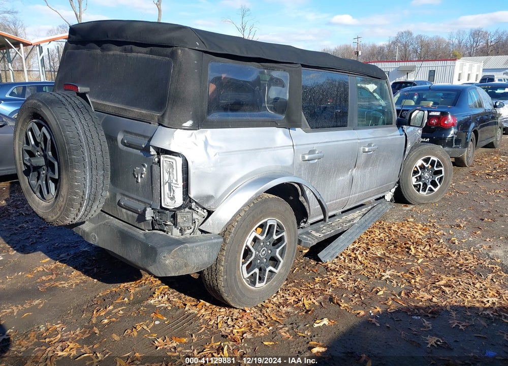 2022 FORD BRONCO OUTER BANKS VIN: 1FMDE5BH3NLB13039