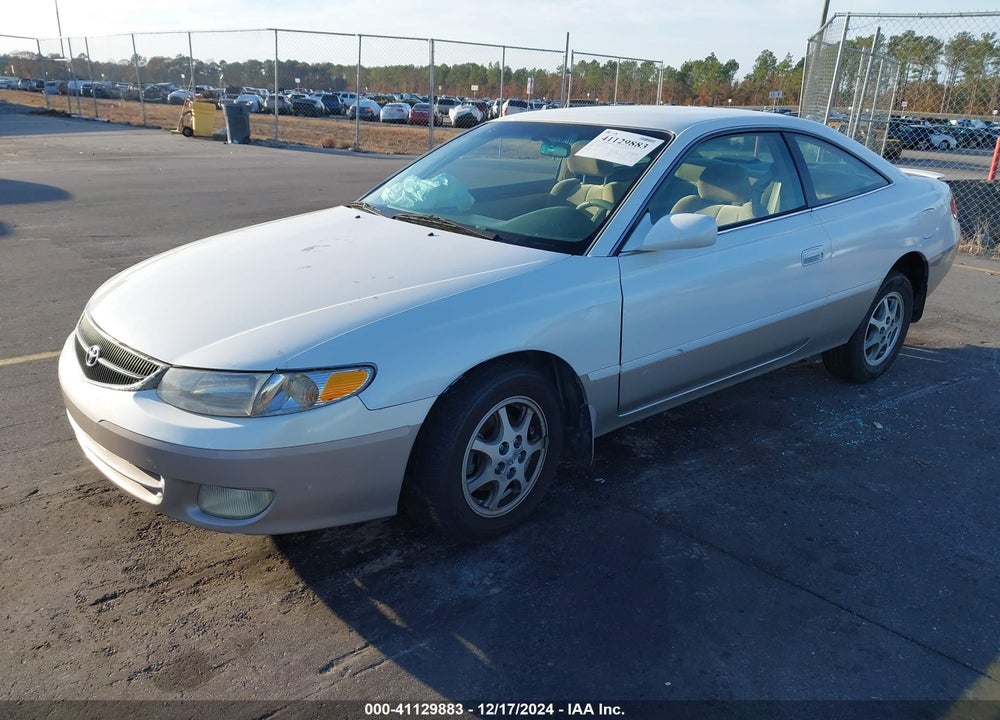 2000 TOYOTA CAMRY SOLARA SE VIN: 2T1CG22P4YC408789