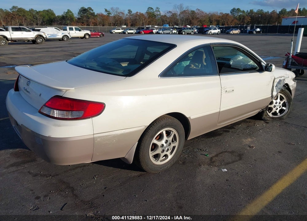 2000 TOYOTA CAMRY SOLARA SE VIN: 2T1CG22P4YC408789