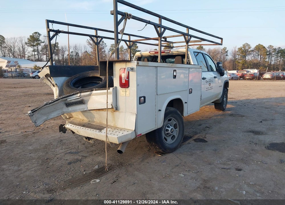 2022 CHEVROLET SILVERADO 2500HD 4WD LONG BED WT VIN: 1GB4YLE7XNF319559