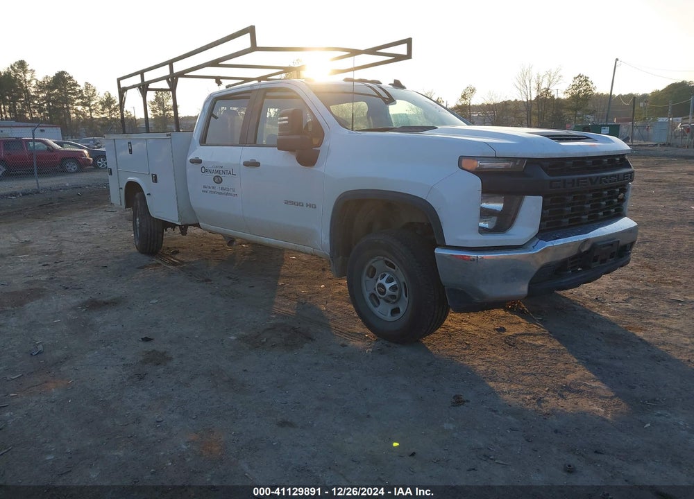 2022 CHEVROLET SILVERADO 2500HD 4WD LONG BED WT VIN: 1GB4YLE7XNF319559