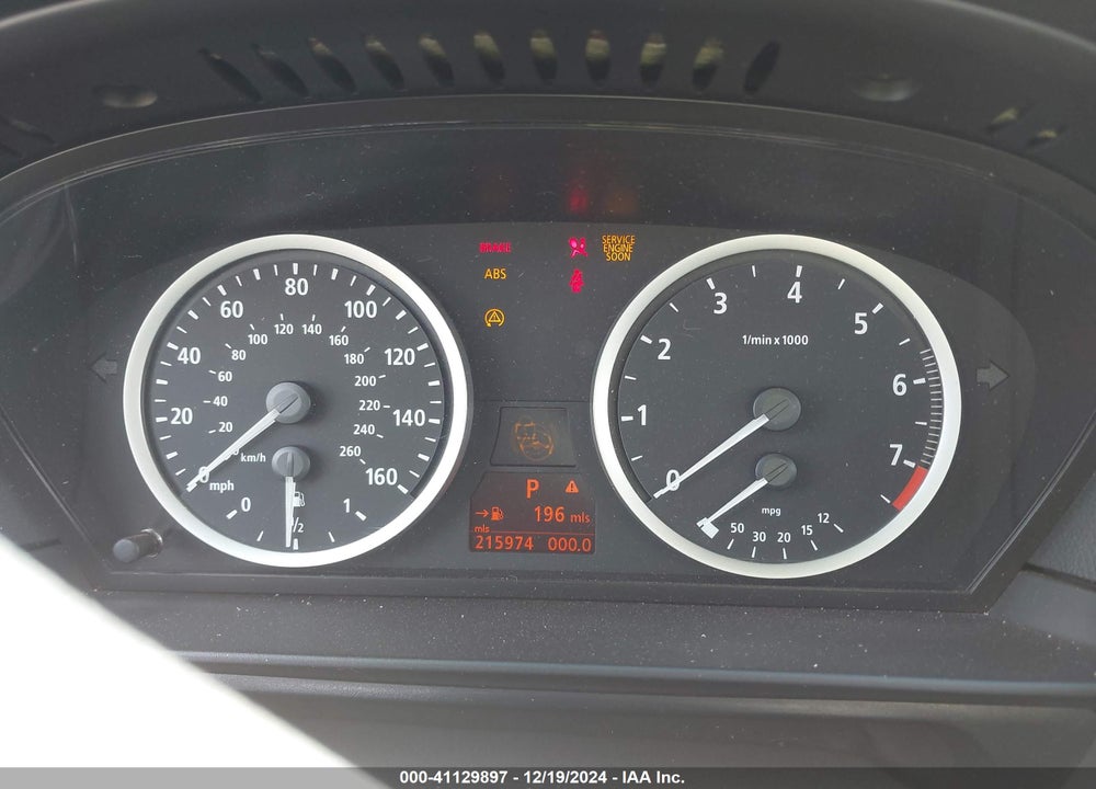 2007 BMW 530I VIN: WBANE73507CM51653