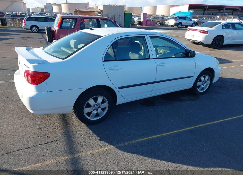 2005 TOYOTA COROLLA CE VIN: JTDBR32E152058252