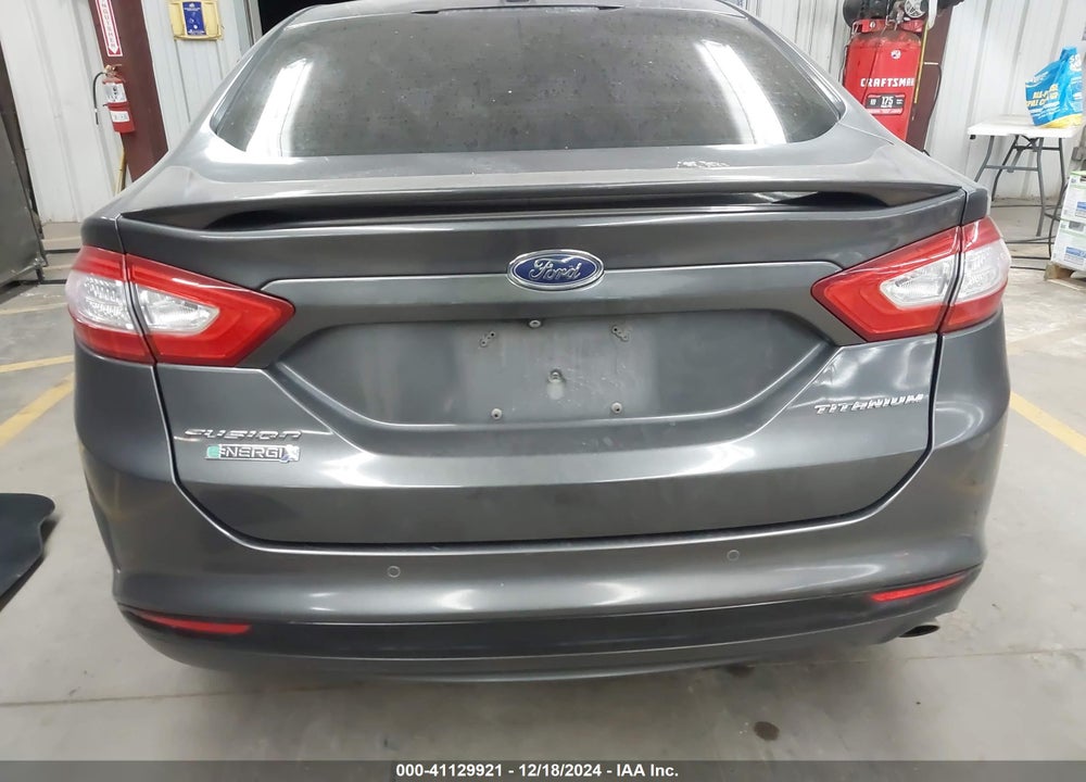 2015 FORD FUSION ENERGI TITANIUM VIN: 3FA6P0SU3FR226439