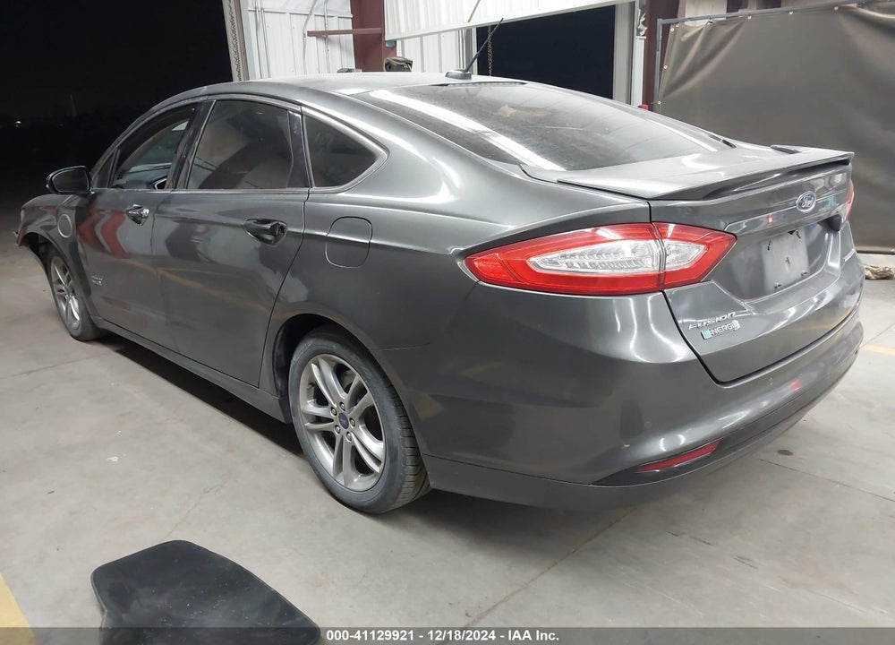 2015 FORD FUSION ENERGI TITANIUM VIN: 3FA6P0SU3FR226439