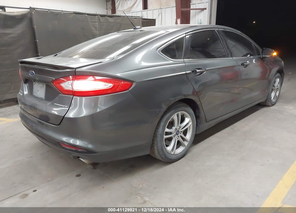 2015 FORD FUSION ENERGI TITANIUM VIN: 3FA6P0SU3FR226439