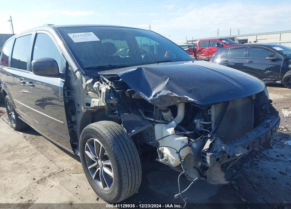 2016 DODGE GRAND CARAVAN VIN: 2C4RDGCGXGR107408