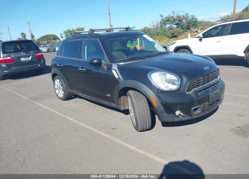2014 MINI COUNTRYMAN COOPER S VIN: WMWZC5C51EWM17292