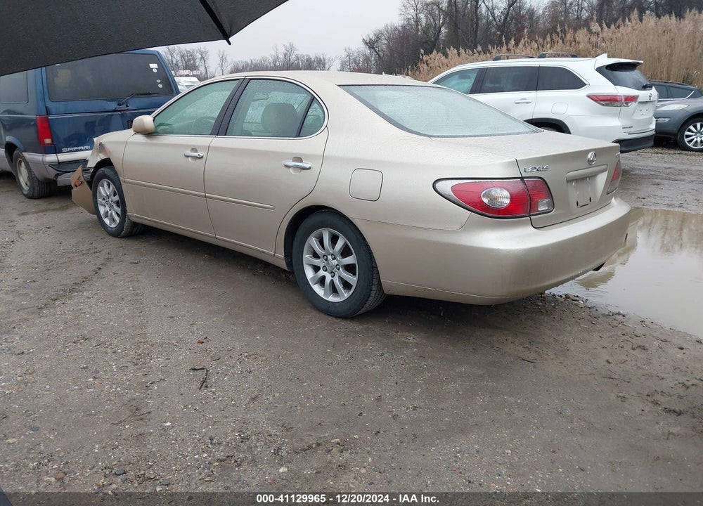 2004 LEXUS ES 330 VIN: JTHBA30GX45042073