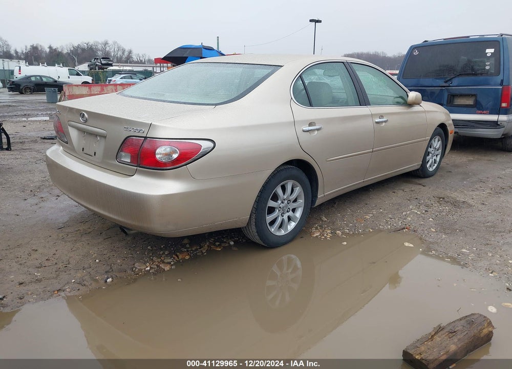 2004 LEXUS ES 330 VIN: JTHBA30GX45042073