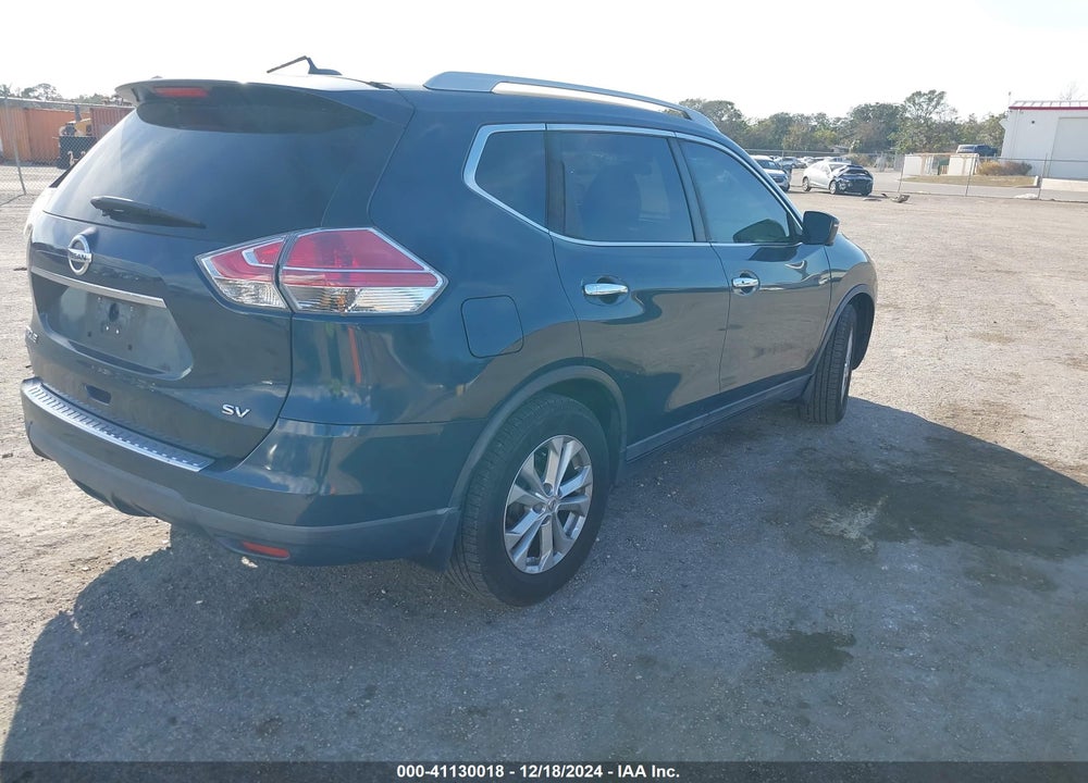 2016 NISSAN ROGUE SV VIN: 5N1AT2MT6GC887555