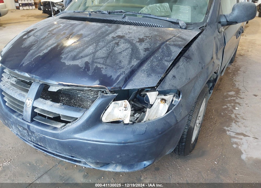 2006 DODGE GRAND CARAVAN SE VIN: 1D4GP24R16B726836