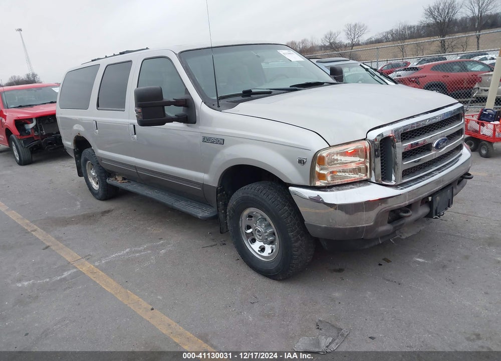2002 FORD EXCURSION XLT VIN: 1FMNU41S62EC84334