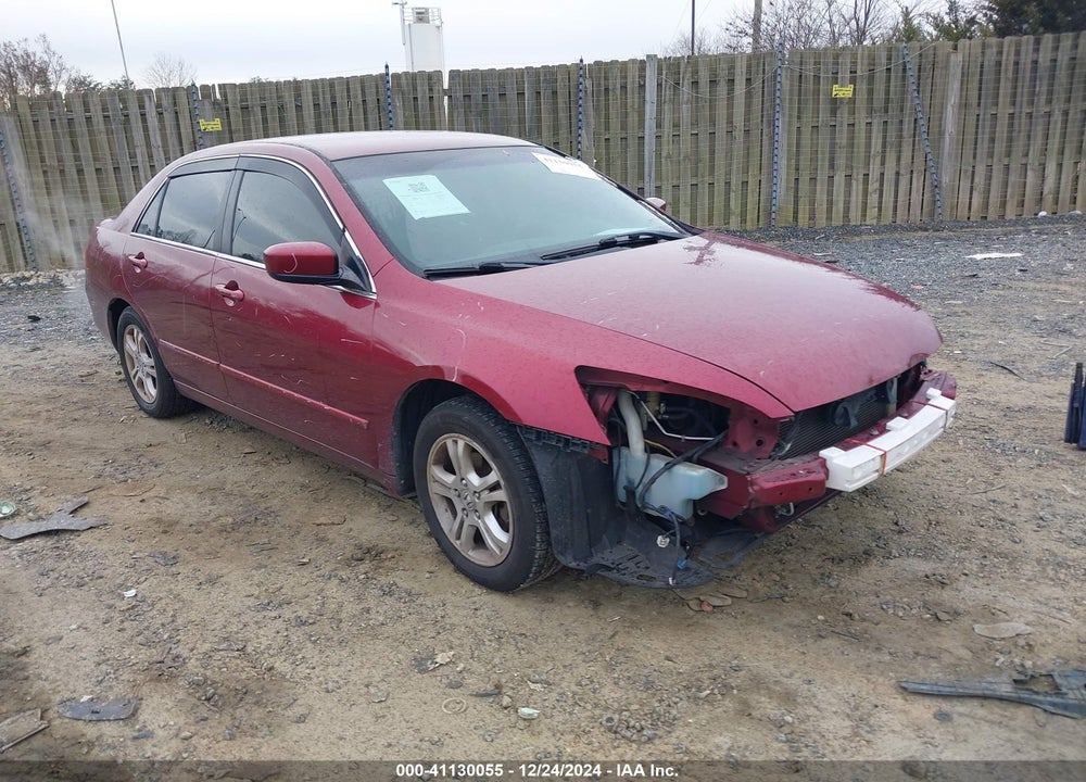 2006 HONDA ACCORD 2.4 SE VIN: 1HGCM56336A161012