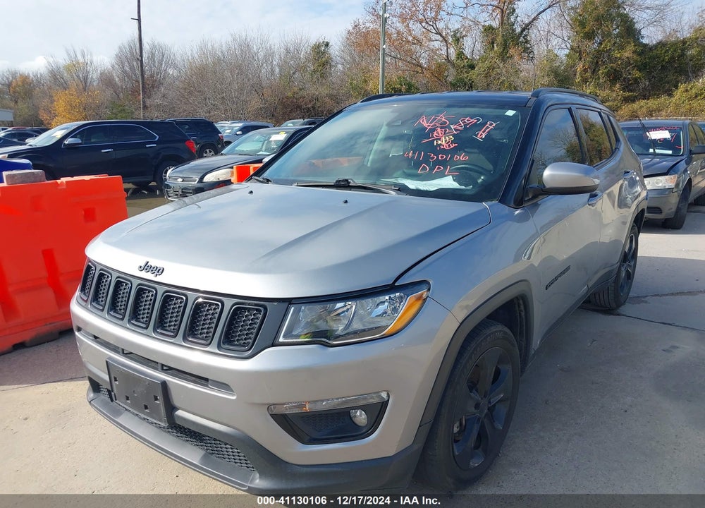 2021 JEEP COMPASS ALTITUDE FWD VIN: 3C4NJCBB3MT570893
