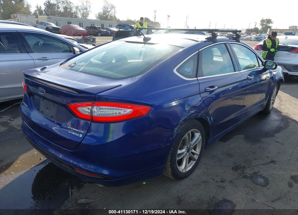 2015 FORD FUSION HYBRID TITANIUM VIN: 3FA6P0RU4FR245202