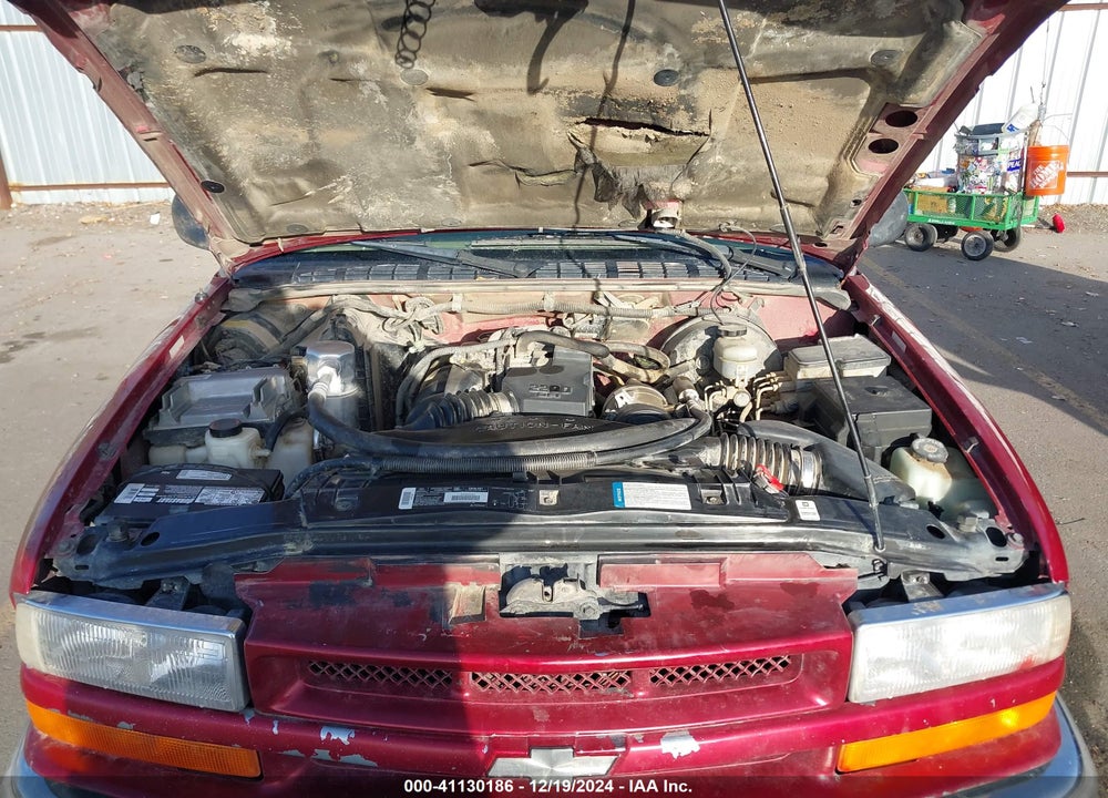 1998 CHEVROLET S-10 LS FLEETSIDE CMI VIN: 1GCCS1444W8113034