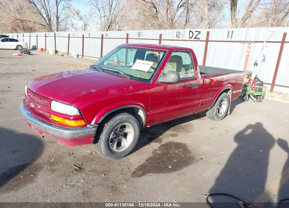 1998 CHEVROLET S-10 LS FLEETSIDE CMI VIN: 1GCCS1444W8113034