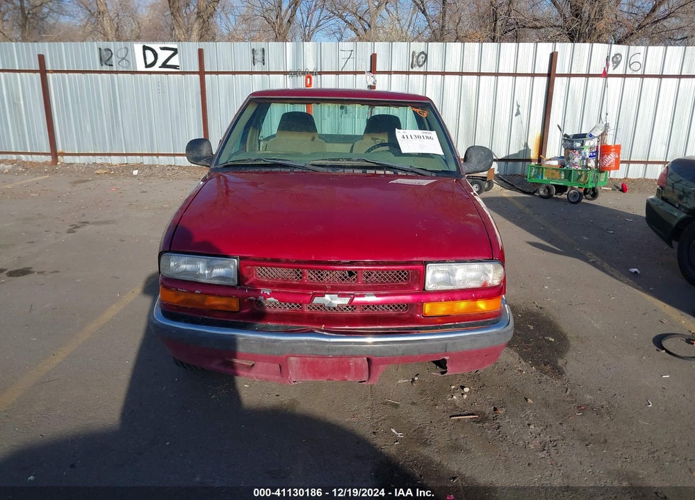 1998 CHEVROLET S-10 LS FLEETSIDE CMI VIN: 1GCCS1444W8113034