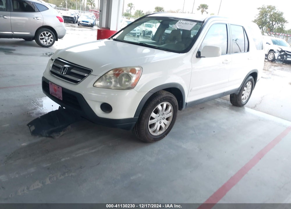 2006 HONDA CR-V SE VIN: SHSRD78946U407104