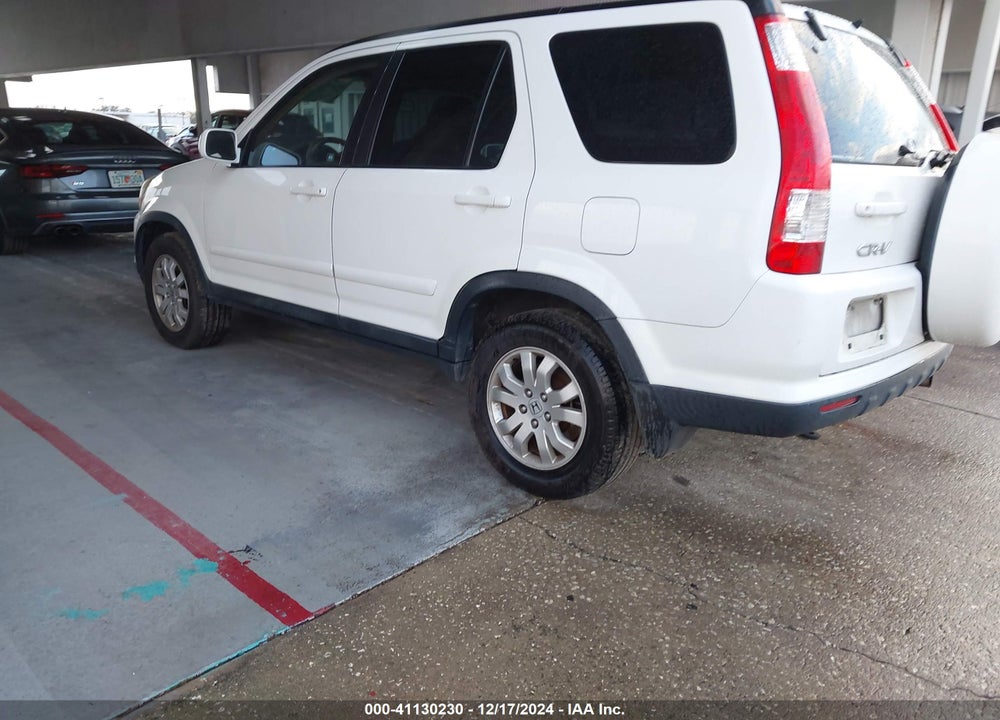 2006 HONDA CR-V SE VIN: SHSRD78946U407104
