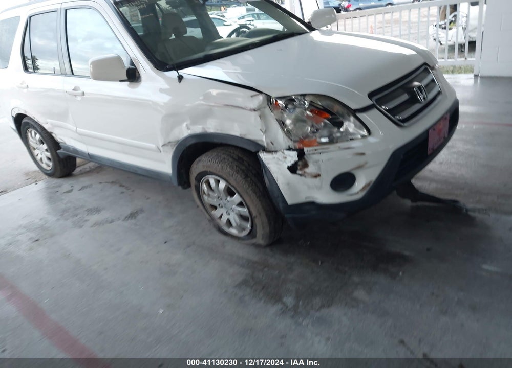 2006 HONDA CR-V SE VIN: SHSRD78946U407104