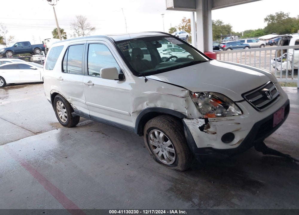 2006 HONDA CR-V SE VIN: SHSRD78946U407104