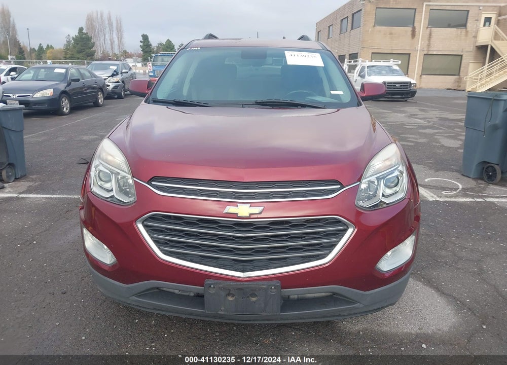 2016 CHEVROLET EQUINOX LT VIN: 2GNALCEK3G6326455