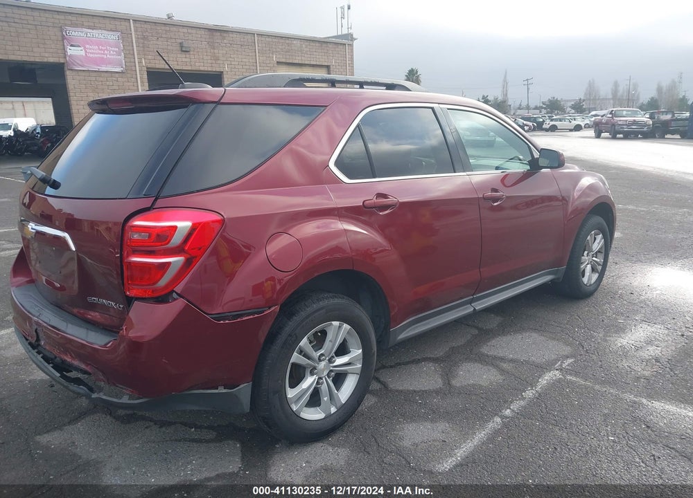 2016 CHEVROLET EQUINOX LT VIN: 2GNALCEK3G6326455