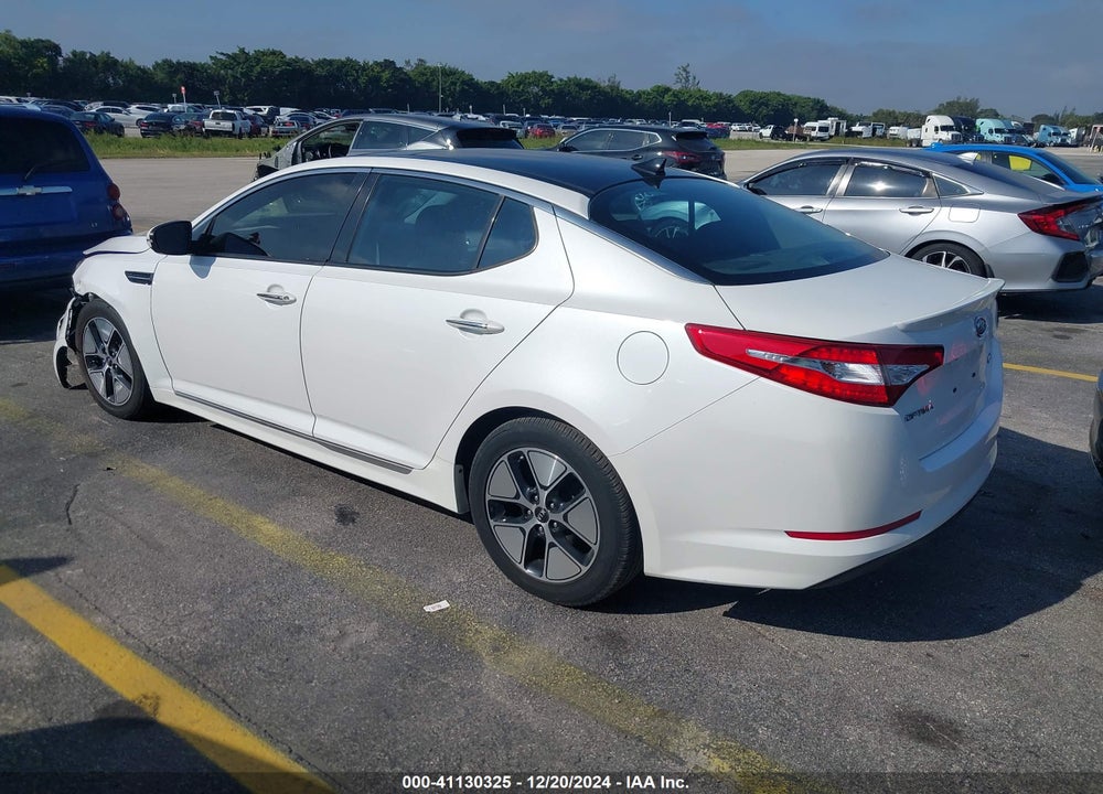 2011 KIA OPTIMA HYBRID EX VIN: KNAGM4AD0B5002507