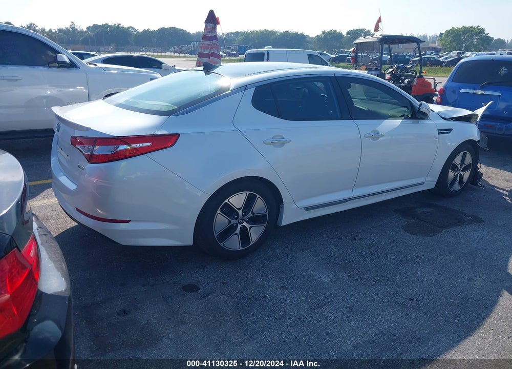 2011 KIA OPTIMA HYBRID EX VIN: KNAGM4AD0B5002507