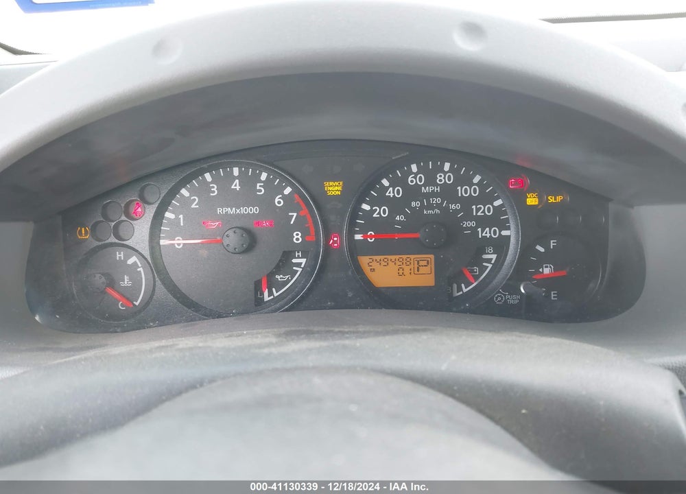 2009 NISSAN XTERRA S VIN: 5N1AN08U09C508151