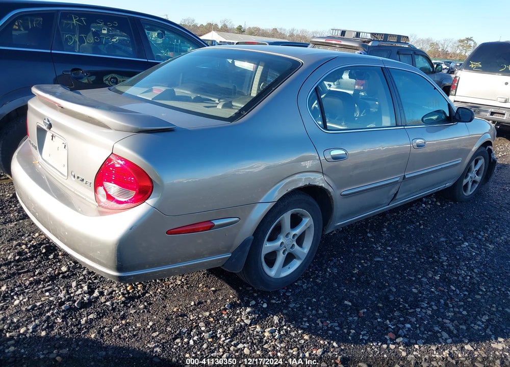 2000 NISSAN MAXIMA GLE/GXE/SE VIN: JN1CA31A8YT219935