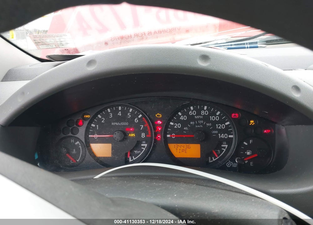 2013 NISSAN XTERRA S VIN: 5N1AN0NWXDN813689
