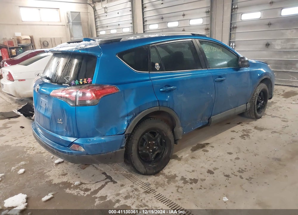 2016 TOYOTA RAV4 LE VIN: 2T3BFREV8GW411233