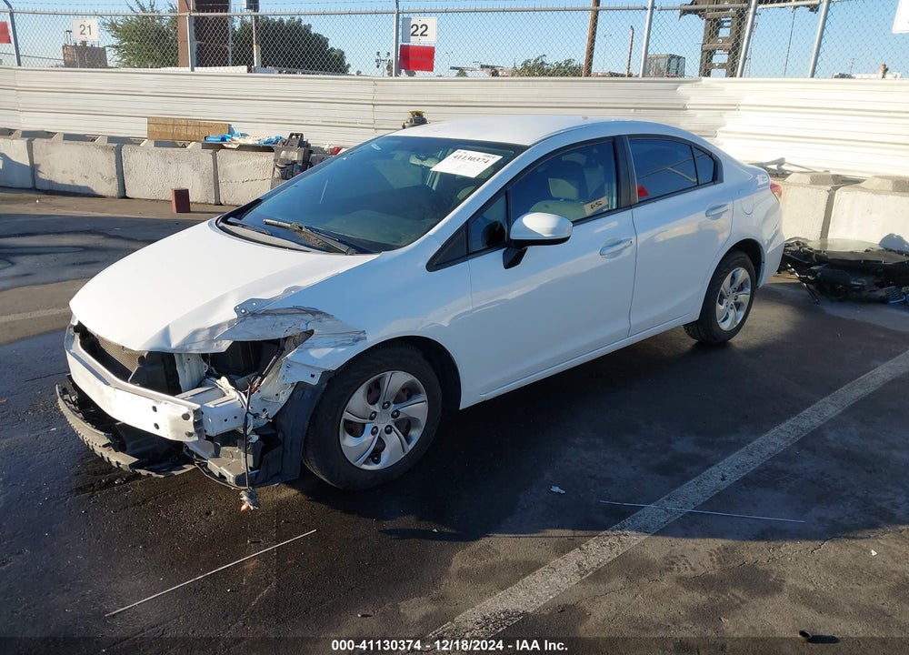 2015 HONDA CIVIC LX VIN: 2HGFB2F57FH542110