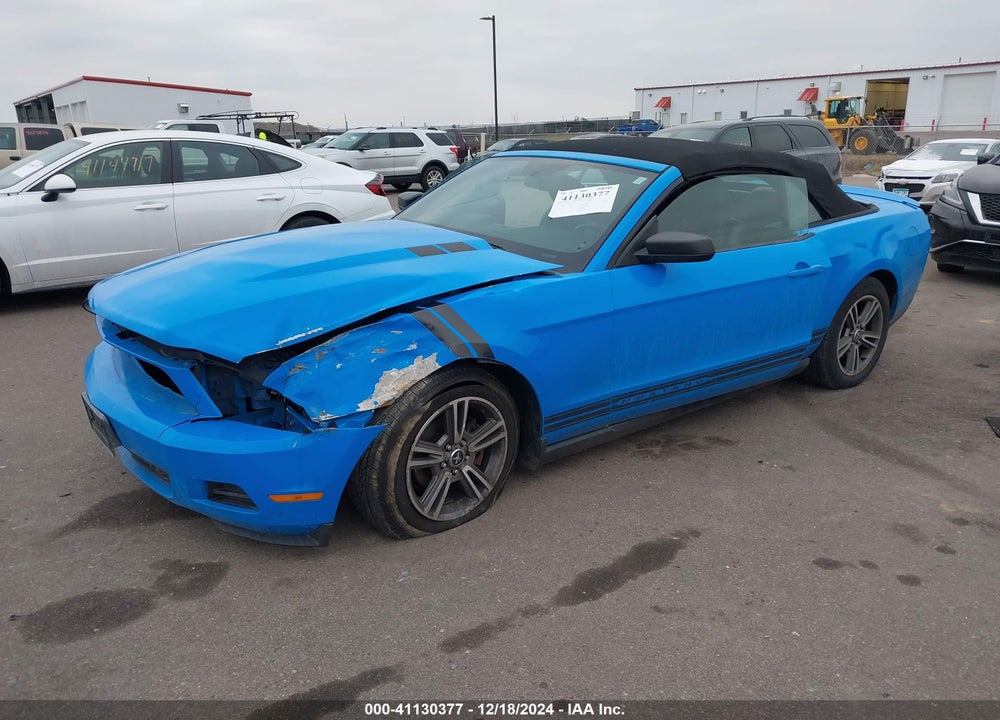 2010 FORD MUSTANG VIN: 1ZVBP8EN7A5167142