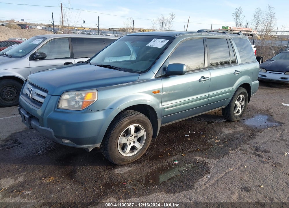 2008 HONDA PILOT EX-L VIN: 5FNYF18518B017779